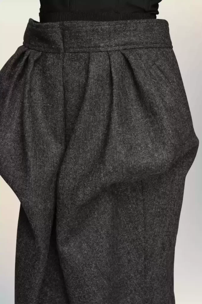 Abito bustier in lana Maison Margiela