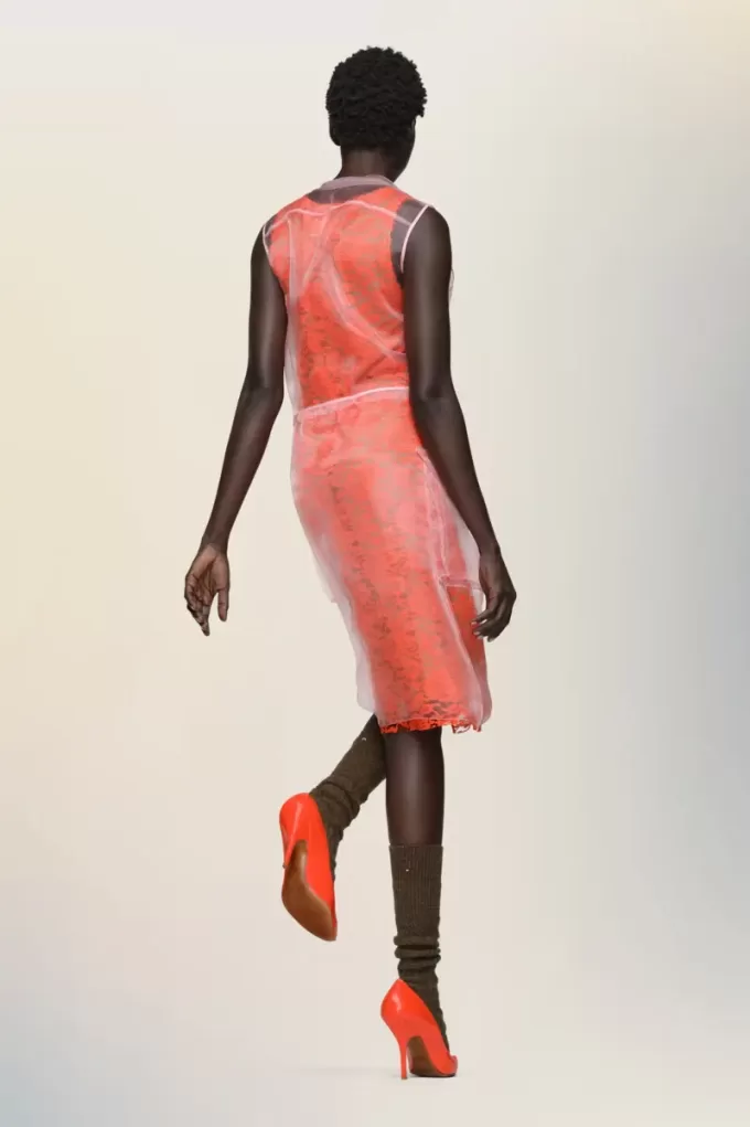 Abito da tè trasparente Maison Margiela Abito da tè trasparente Maison Margiela