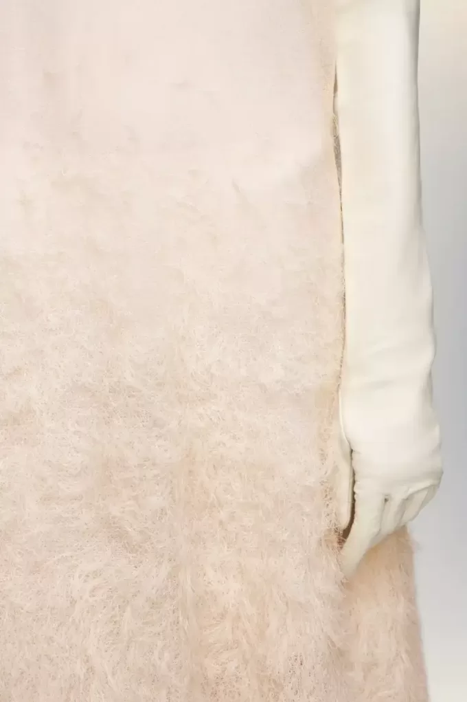 Abito in maglia di seta retrograda