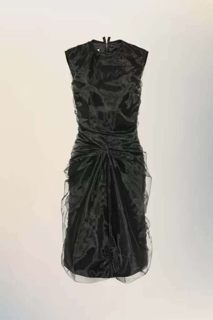 Abito in organza arricciato Abito in organza arricciato