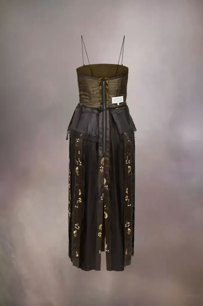 Abito in seta Décortiqué