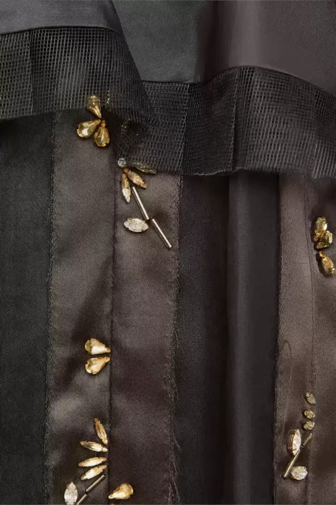 Abito in seta Décortiqué