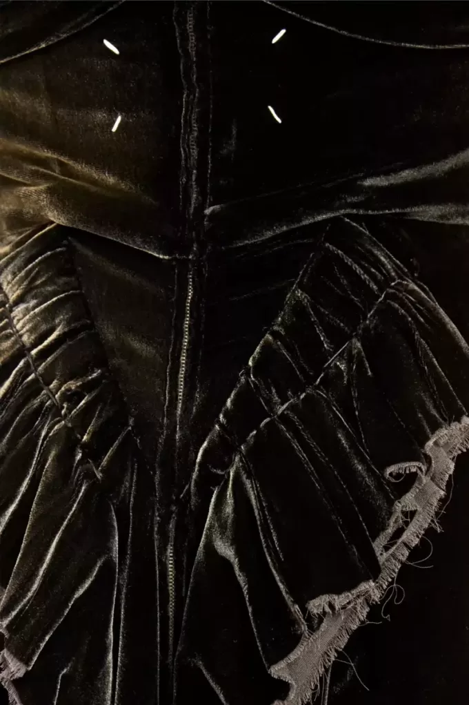 Abito lungo in seta Maison Margiela