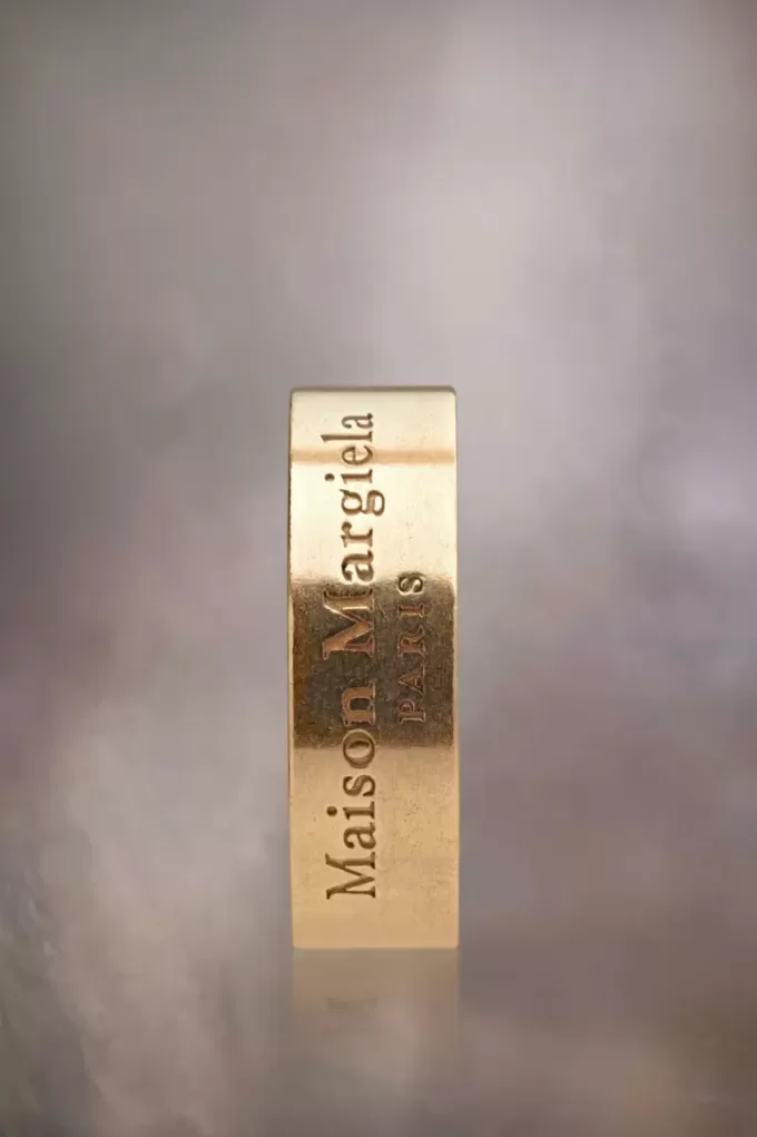 Anello con logo Maison Margiela