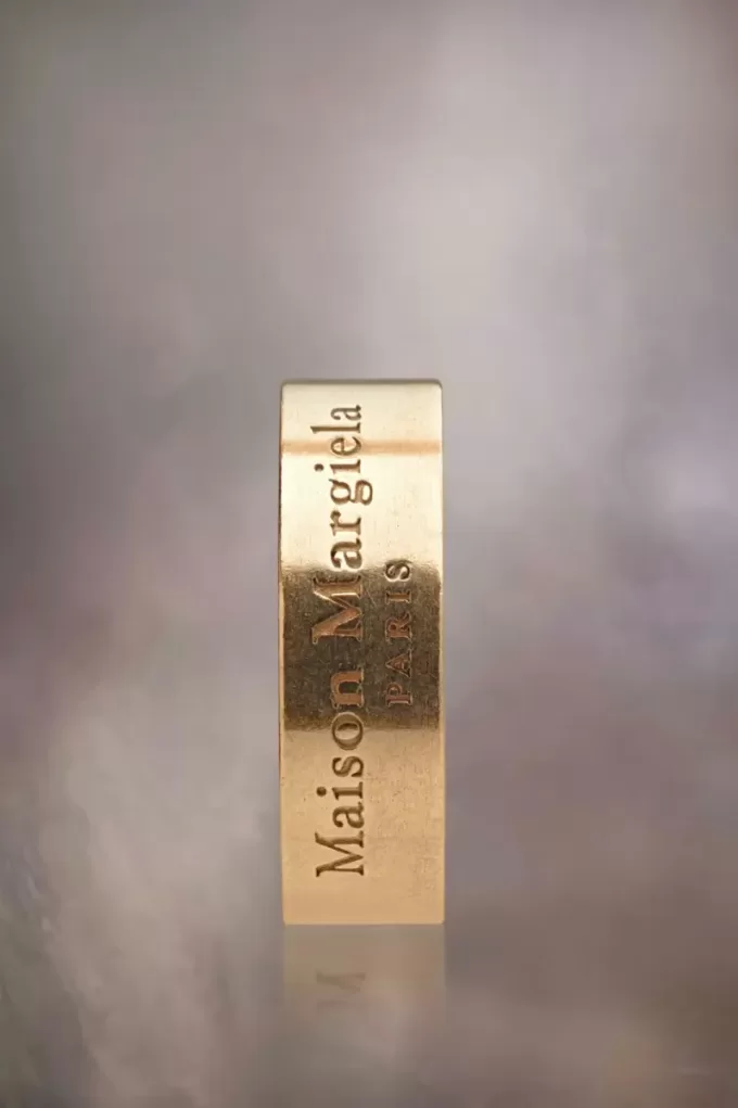 Anello con logo Maison Margiela