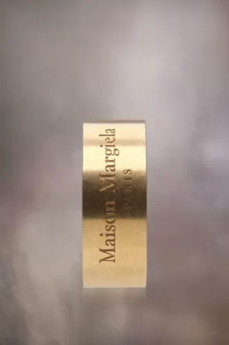 Anello con logo Maison Margiela