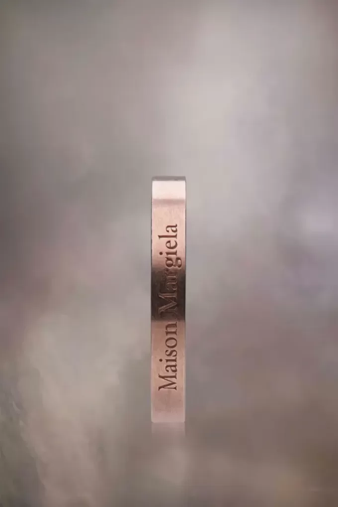 Anello con logo Maison Margiela