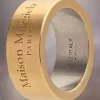 Anello con logo Maison Margiela