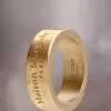Anello con logo Maison Margiela