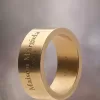 Anello con logo Maison Margiela