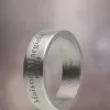 Anello con logo Maison Margiela