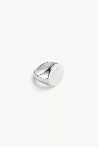 Anello ovale numerico Maison Margiela