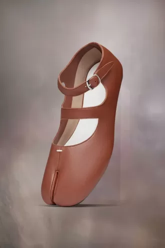 Ballerine Tabi in pelle di vitello