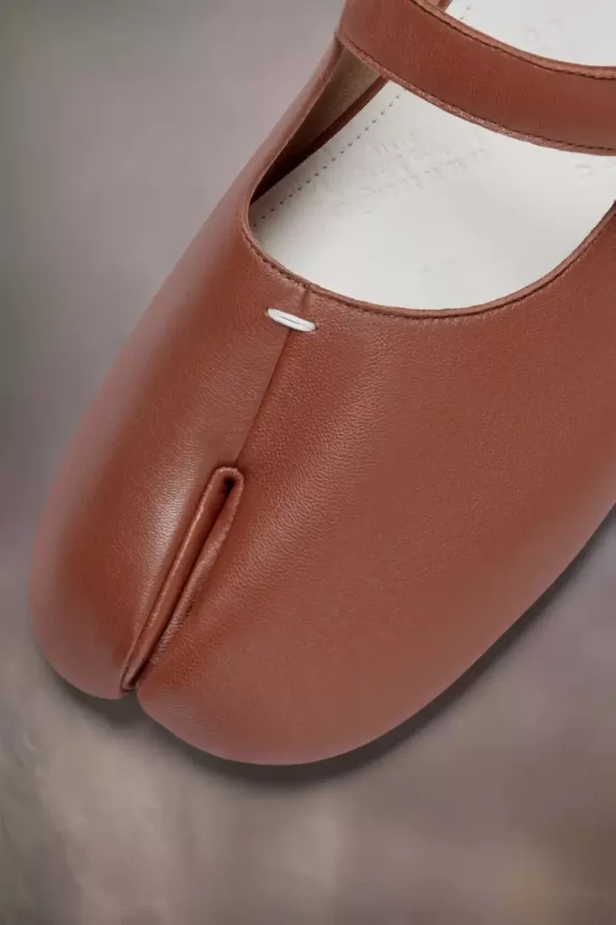 Ballerine Tabi in pelle di vitello Ballerine Tabi in pelle di vitello