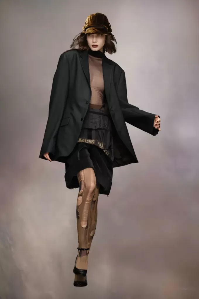 Blazer in lana mohair Maison Margiela