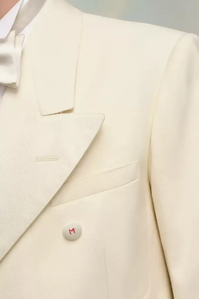 Blazer in mohair e seta Maison Margiela