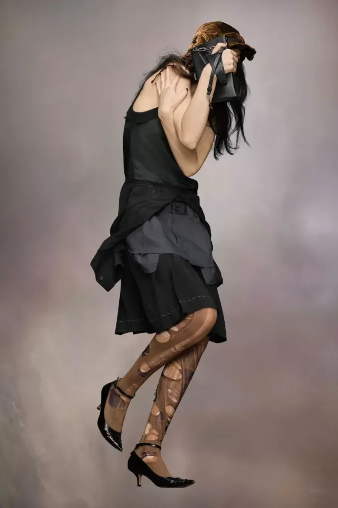 Borsa a tracolla piccola strappata Borsa a tracolla piccola strappata