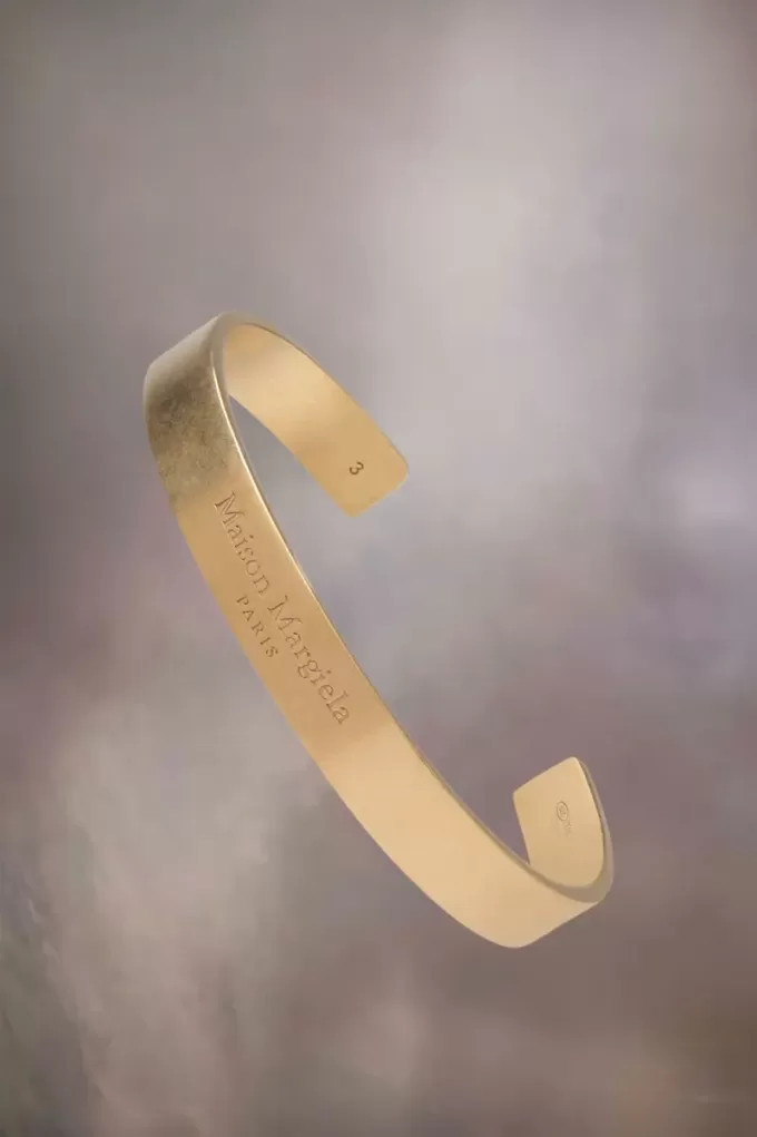 Bracciale con logo Maison Margiela