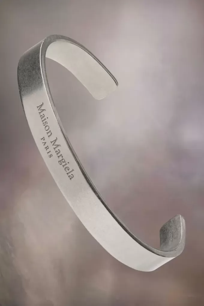 Bracciale con logo Maison Margiela