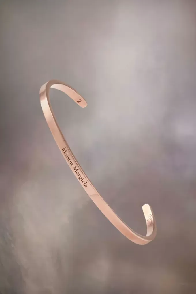 Bracciale con logo Maison Margiela