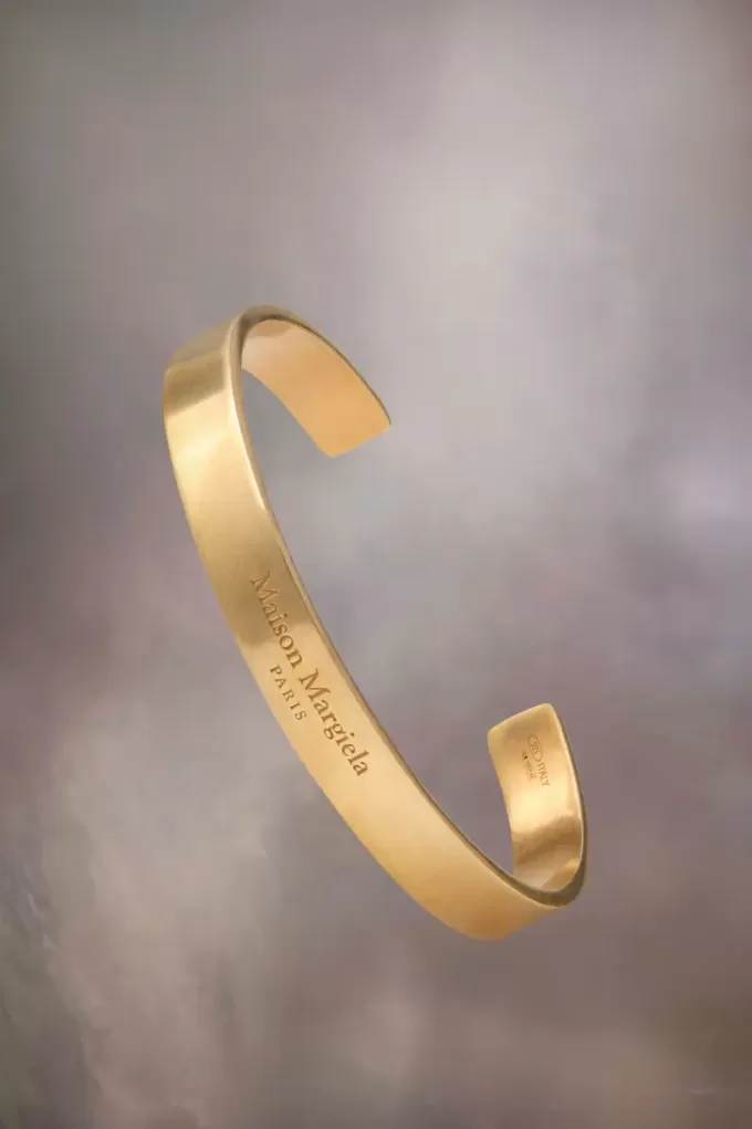 Bracciale con logo Maison Margiela