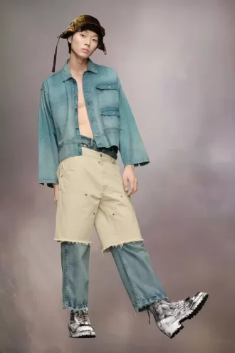 Caban di Maison Margiela in denim