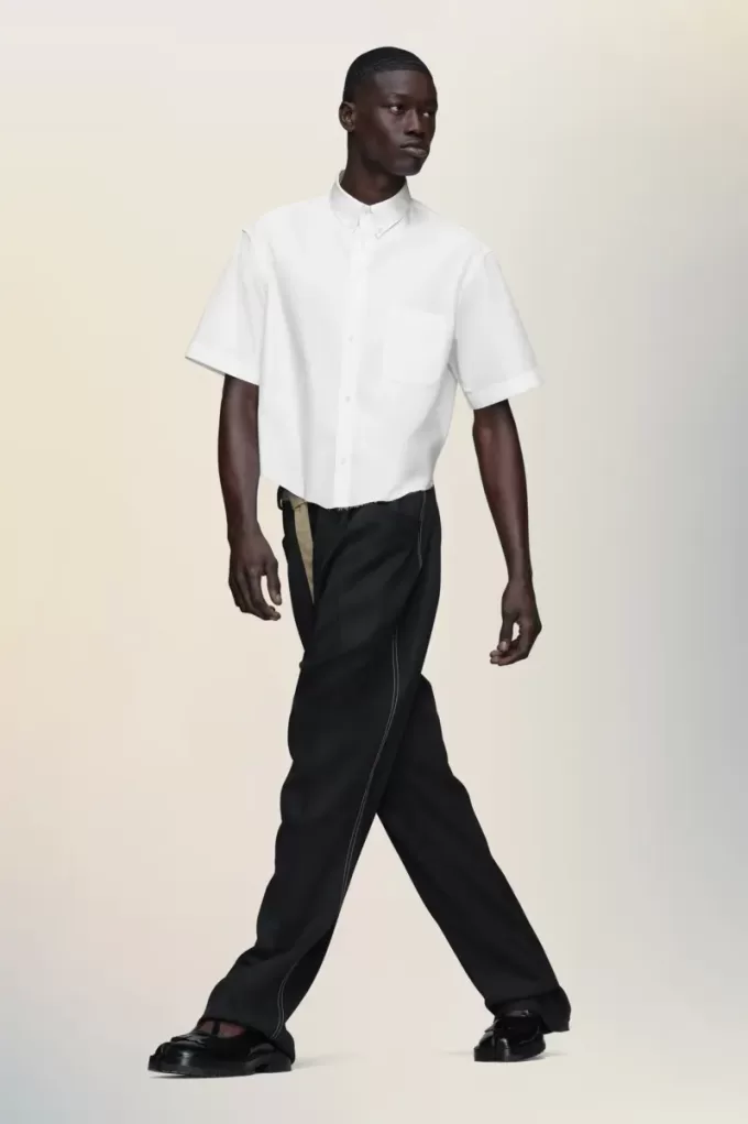 Camicia a maniche corte Maison Margiela