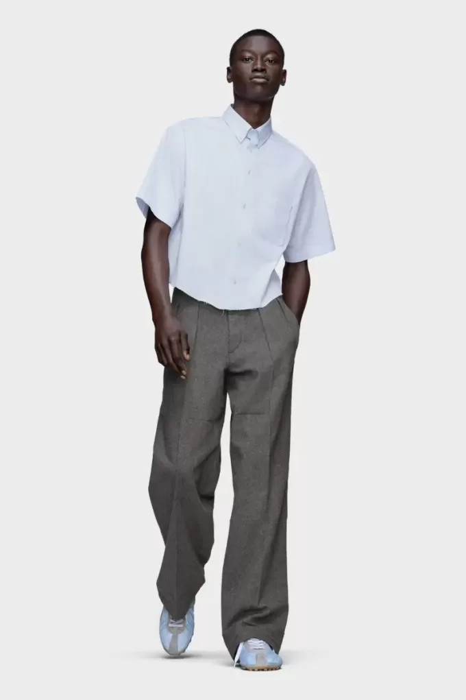 Camicia a maniche corte Maison Margiela