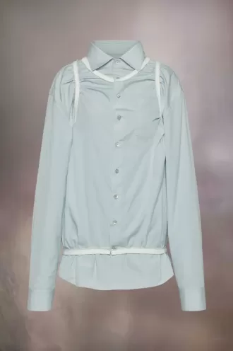 Camicia con profili Maison Margiela