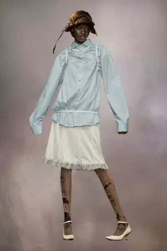 Camicia con profili Maison Margiela