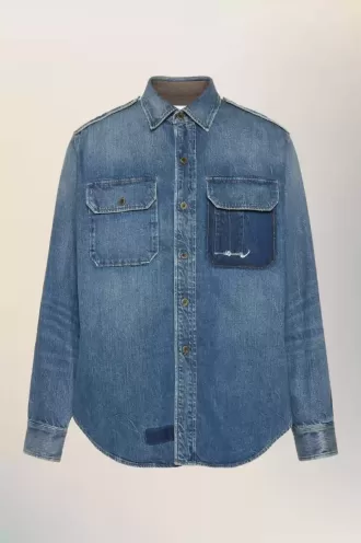 Camicia in denim Maison Margiela