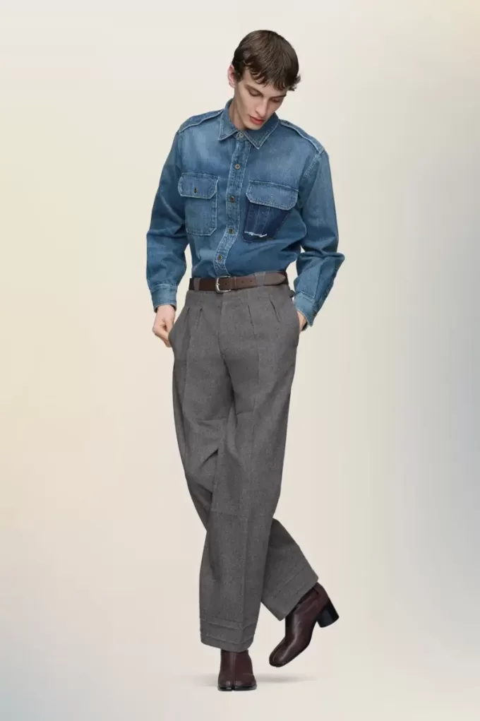 Camicia in denim Maison Margiela Camicia in denim Maison Margiela