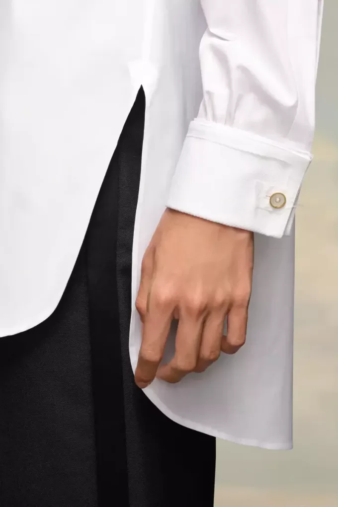 Camicia in popeline di cotone Maison Margiela