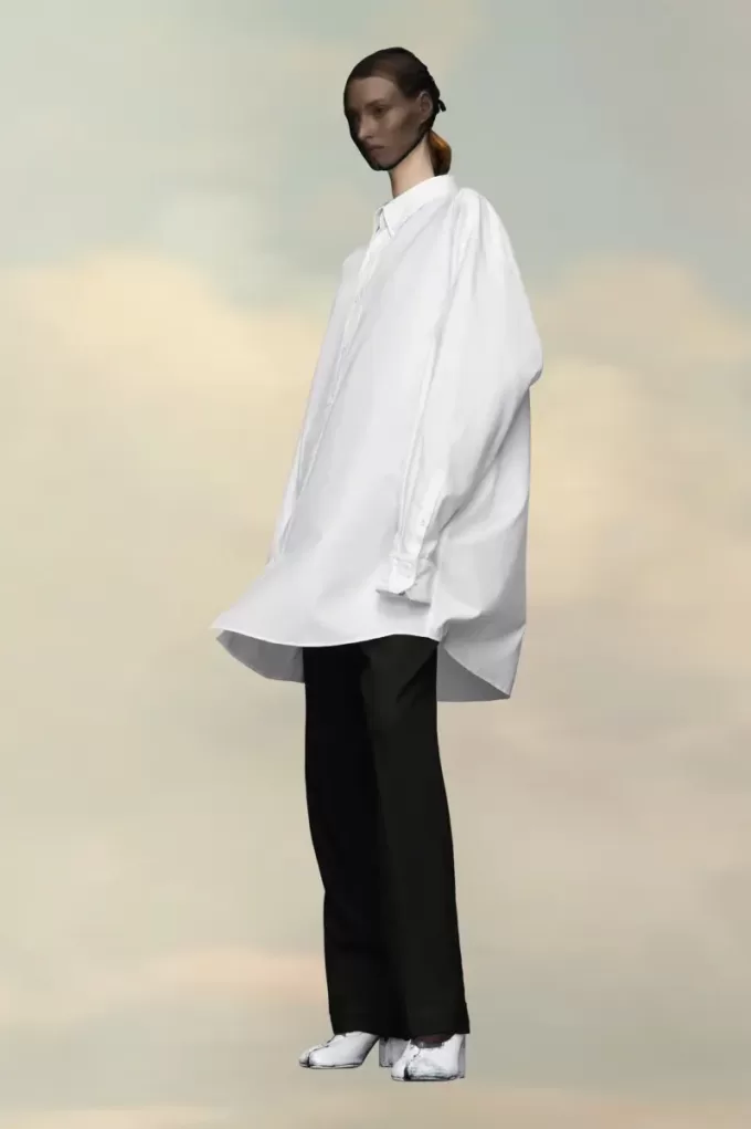 Camicia Oxford in cotone biologico