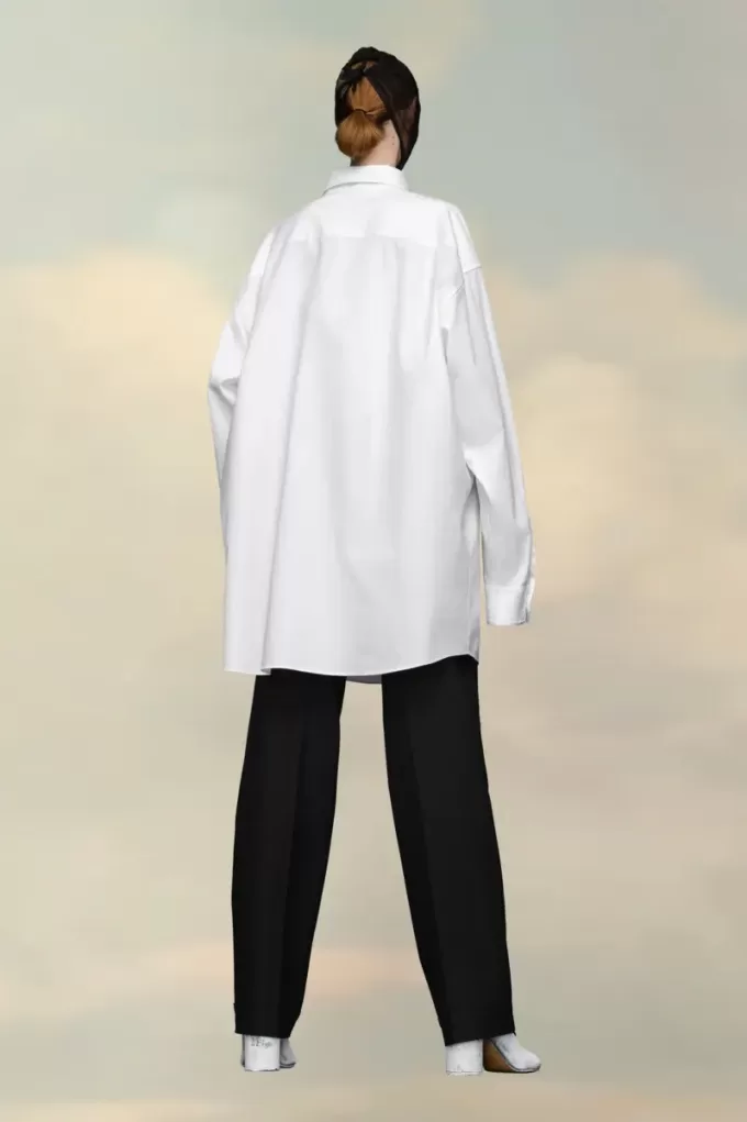 Camicia Oxford in cotone biologico