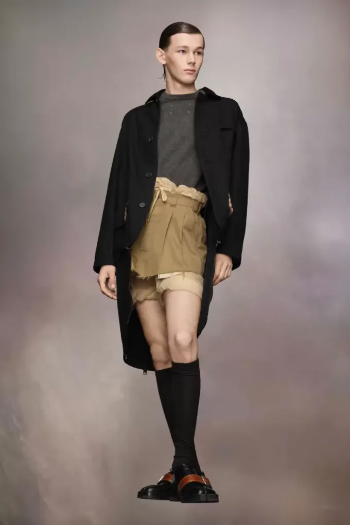 Cappotto doppio in cotone pesante