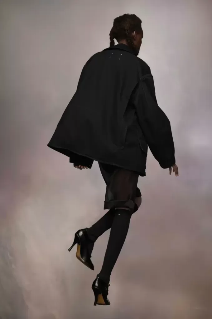 Cappotto doppio in cotone pesante