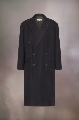 Cappotto lungo in tessuto Maison Margiela