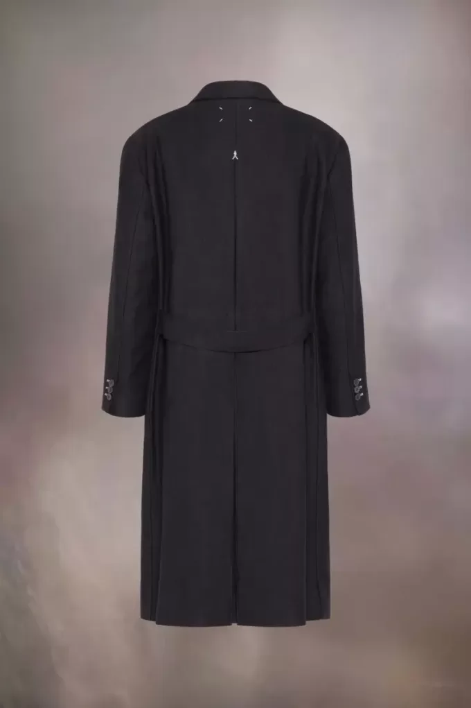 Cappotto lungo in tessuto Maison Margiela