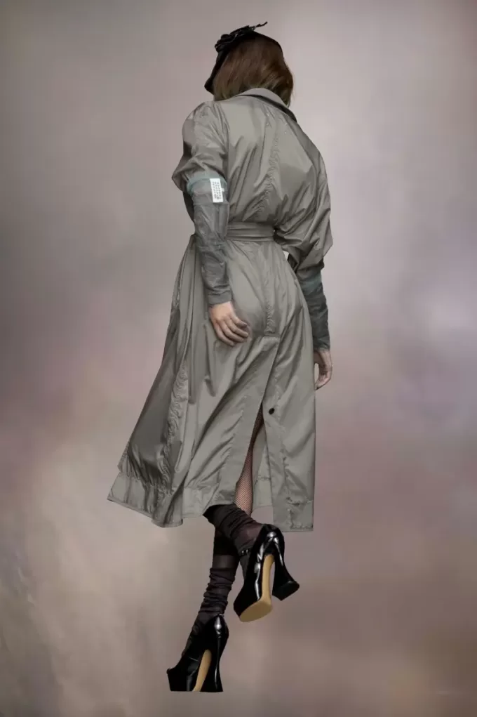 Cappotto reversibile Décortiqué