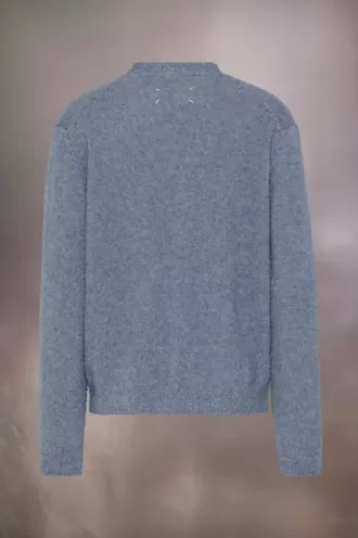 Cardigan in maglia con effetto pilling