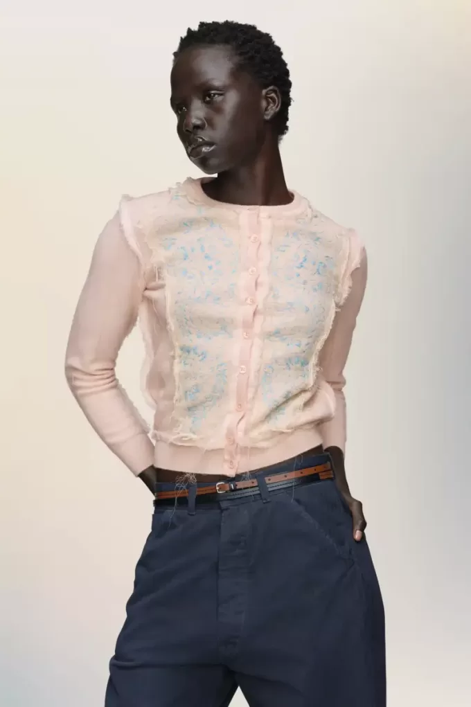 Cardigan in maglia Maison Margiela