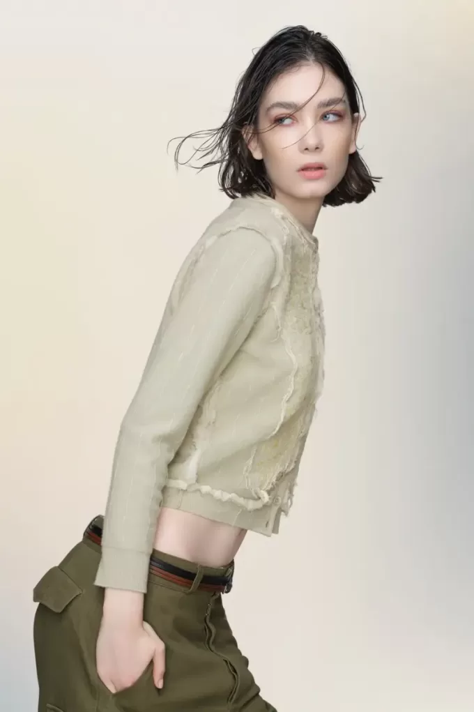 Cardigan in maglia Maison Margiela