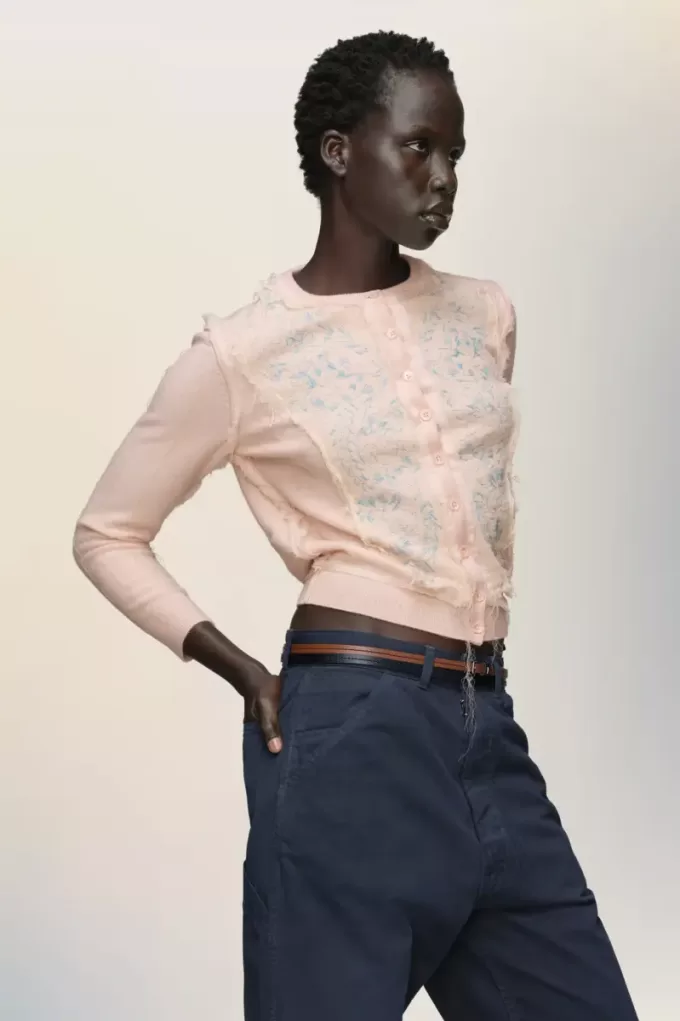 Cardigan in maglia Maison Margiela