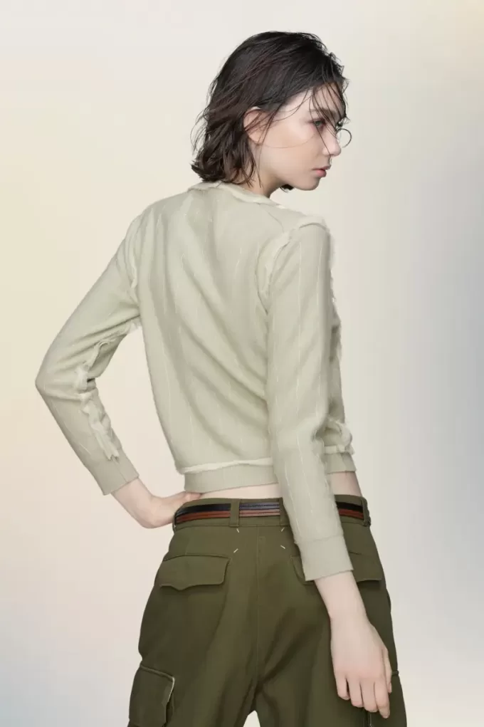 Cardigan in maglia Maison Margiela