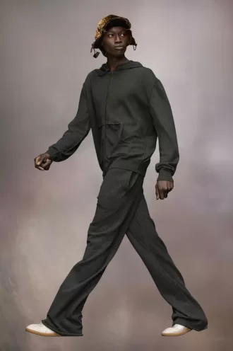 Felpa con cappuccio in maglia di cashmere Décortiqué