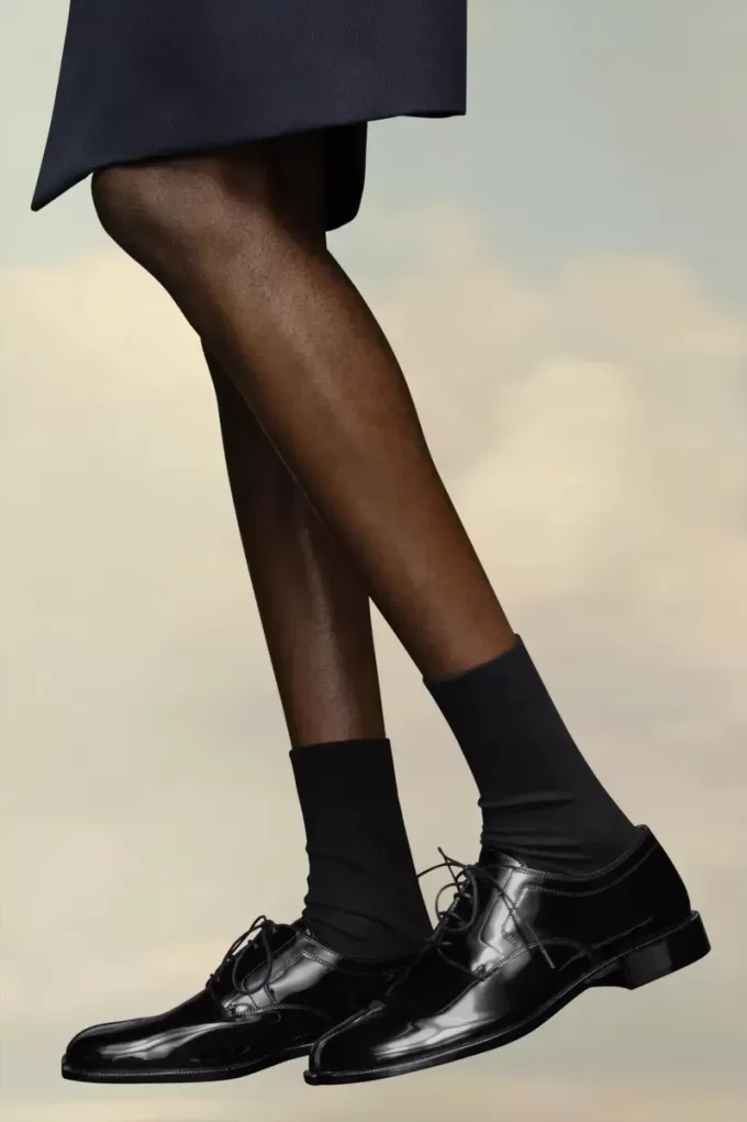 Francesine Tabi in vernice Maison Margiela