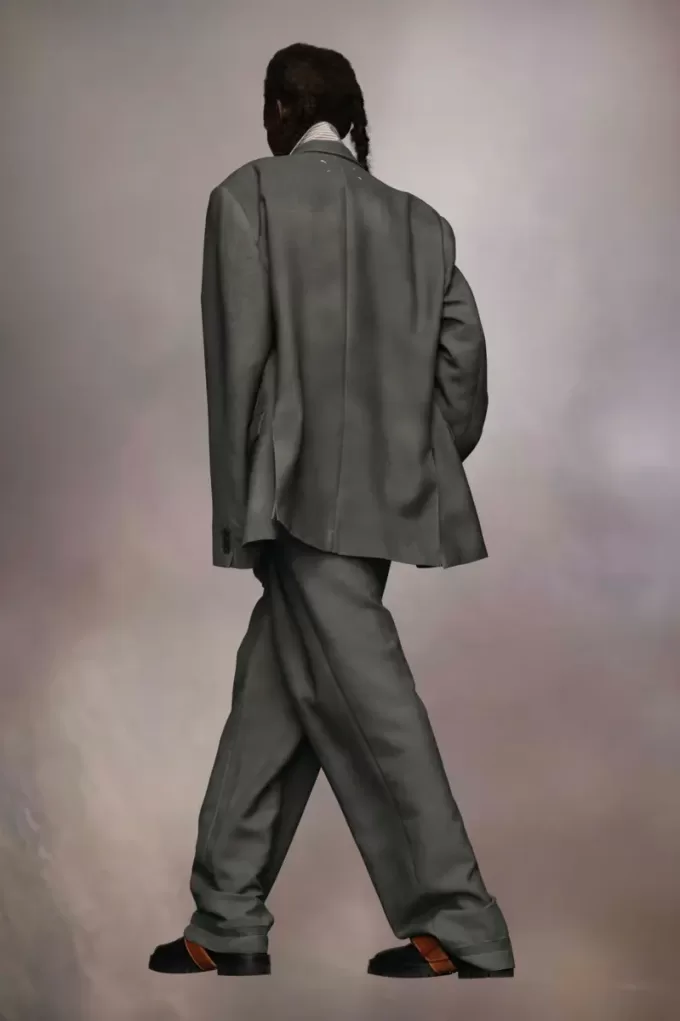 Giacca da abito in lana mohair Giacca da abito in lana mohair