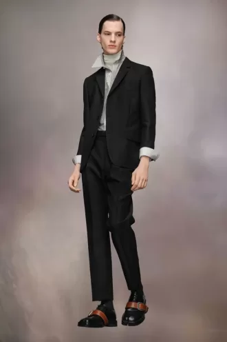 Giacca da abito in mohair britannico