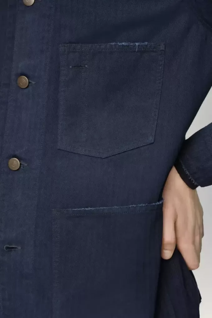 Giacca da lavoro a spina di pesce